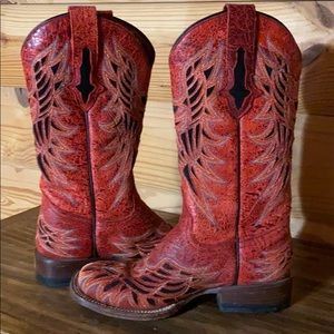 Lucchese Red boots